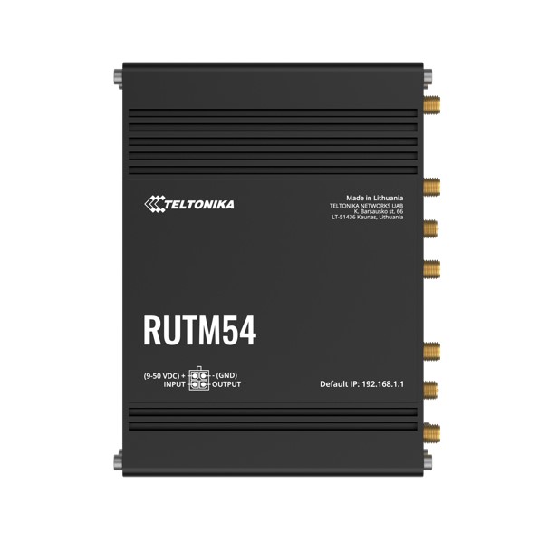 Teltonika RUTM54 Dual 5G Router, Dual SIM & eSIM™, Telit 5G Modem, Auto-Failover
