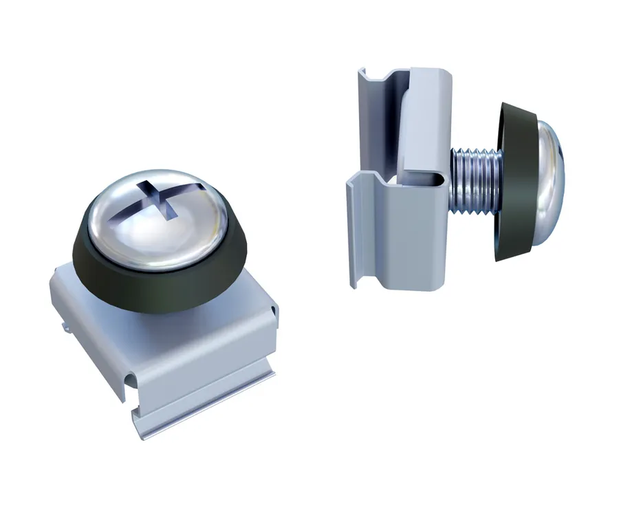 Cage Nuts and Bolts (20 per set)