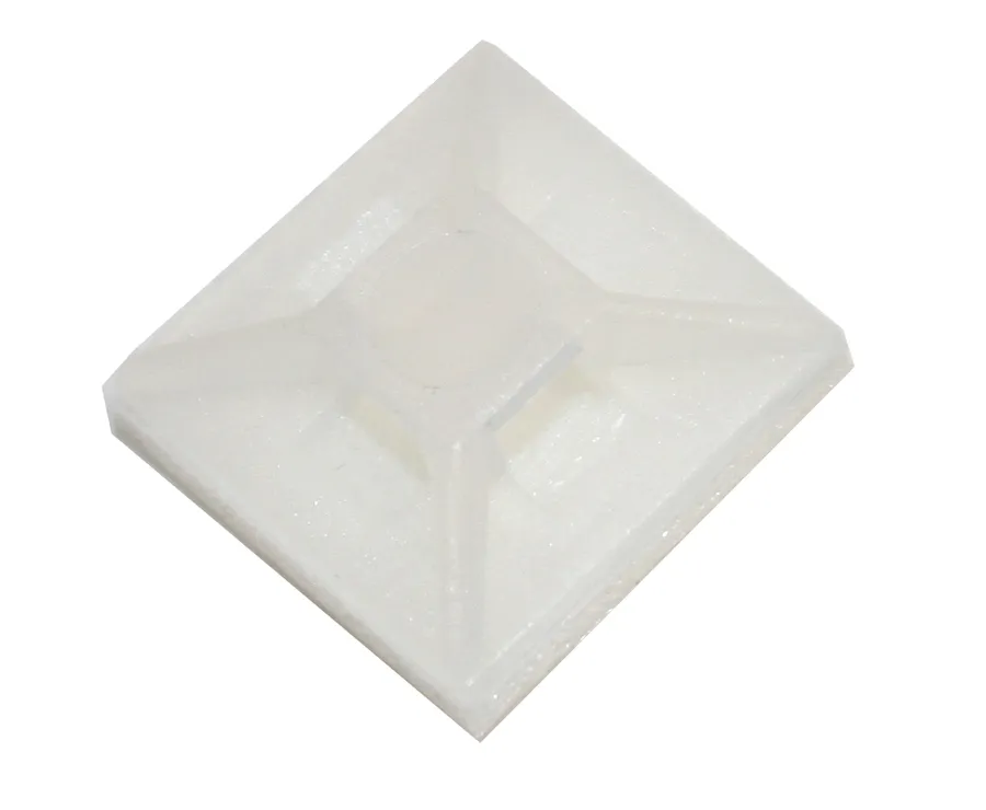 MOUNT SELF ADHESIVE 27 X 27MM NATURAL (pack of 100)