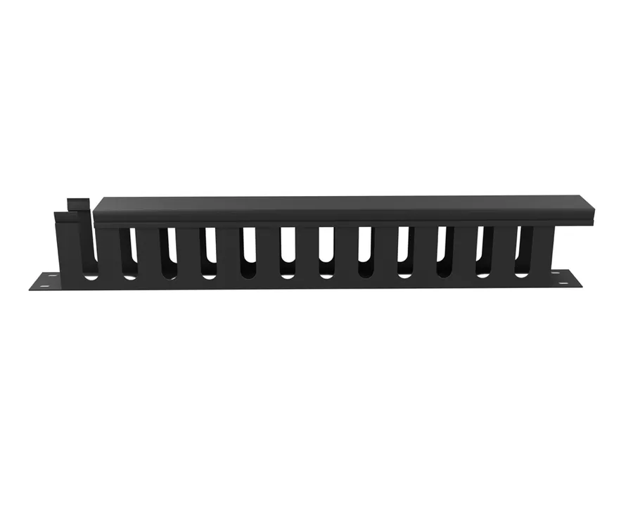 1RU HORIZONTAL METAL CABLE MANAGER