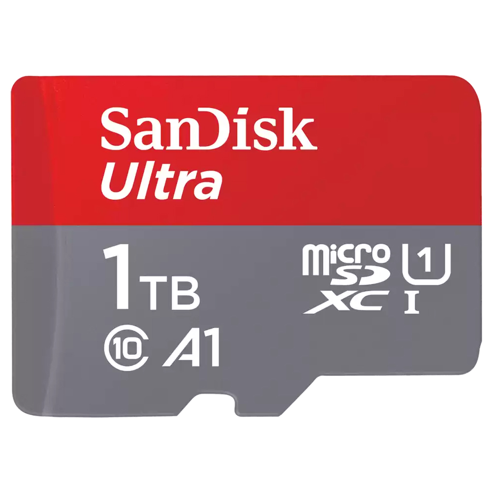 SanDisk Ultra microSDXC UHS-I 1TB -Transfer Speeds of Up to 150MB/s -10-Year Limited Warranty (EOL)
