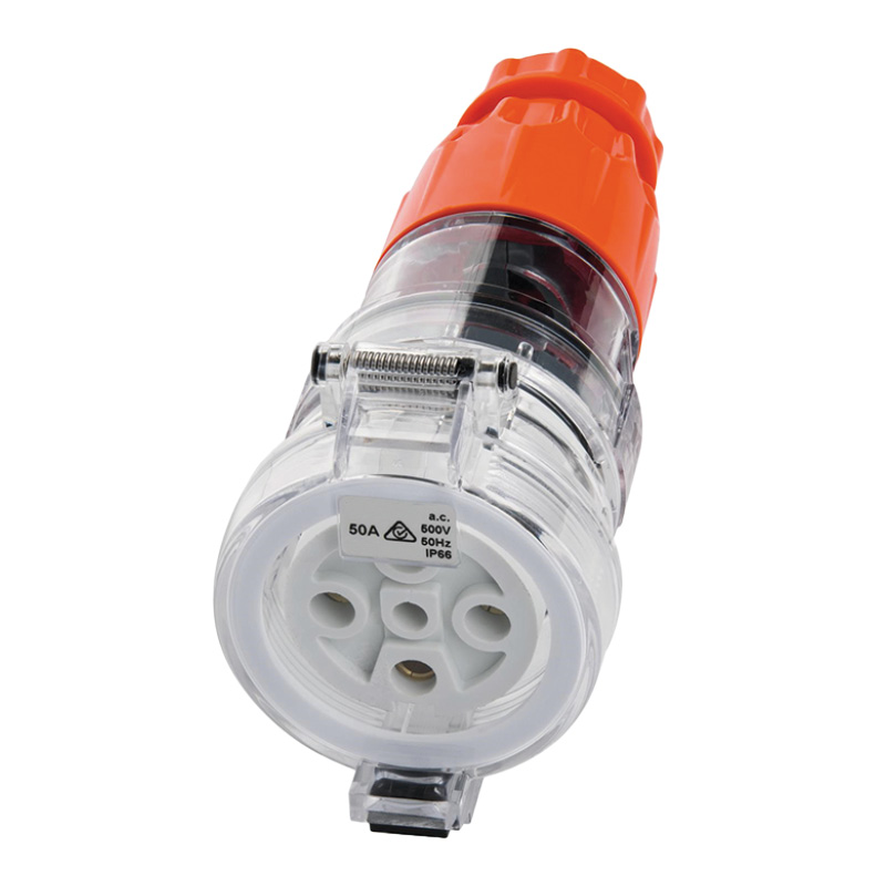5 Pin Round Extension Socket 32A