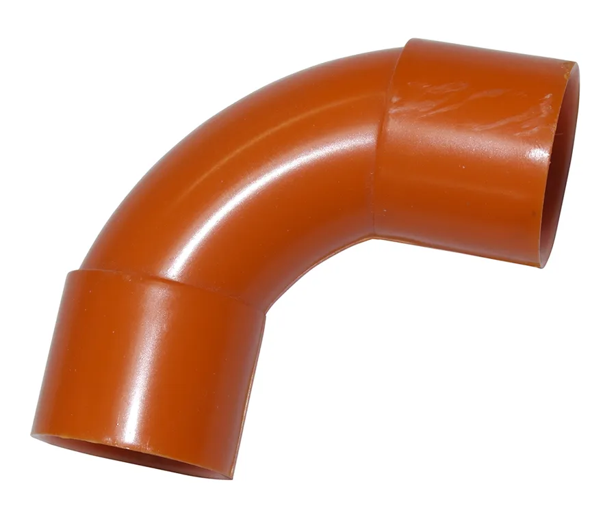 FITTING SOLID ELBOW PVC 25MM ORANGE (pack of 20)