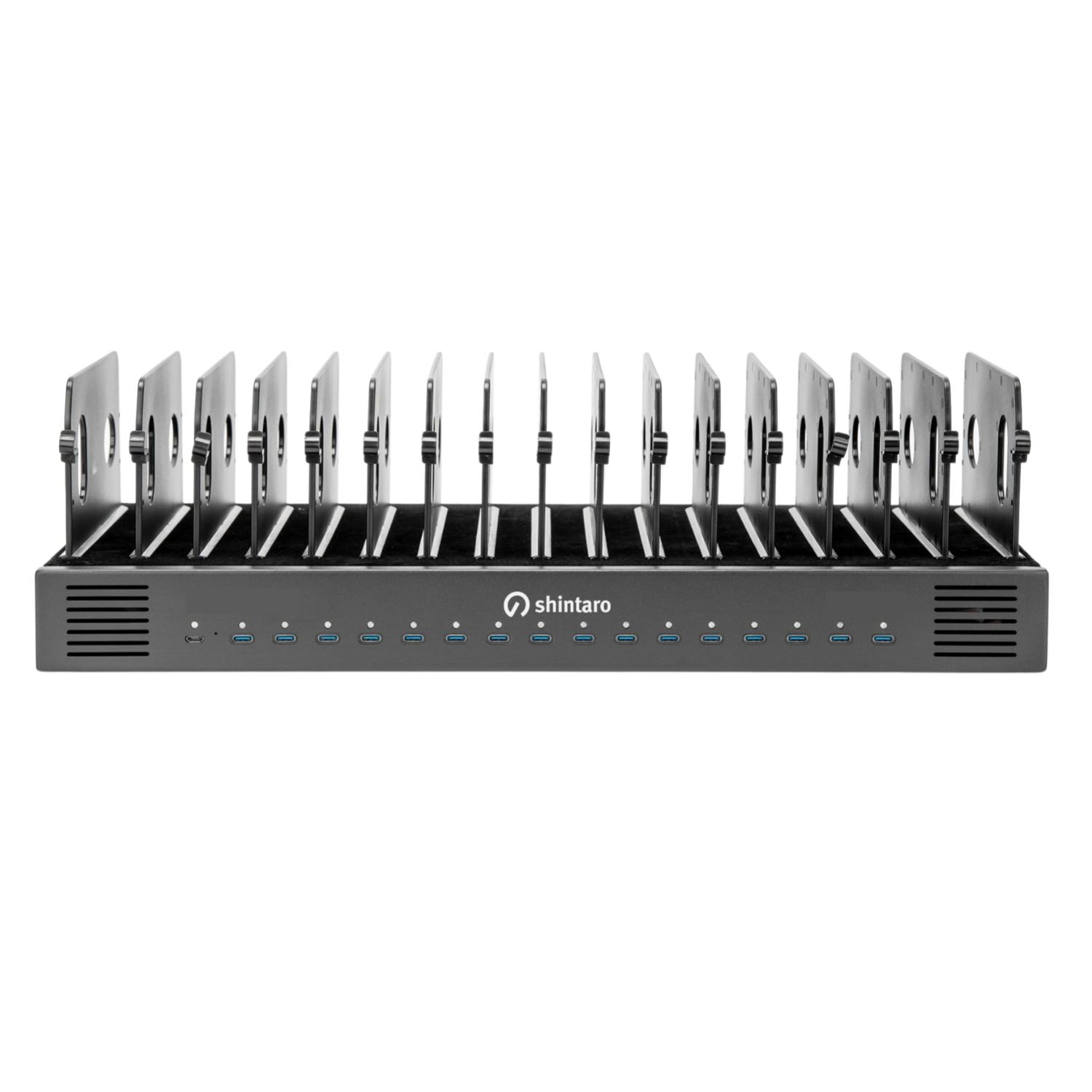 Shintaro 16-Port USB-C PD 3.0 1000W GaN Charging Dock