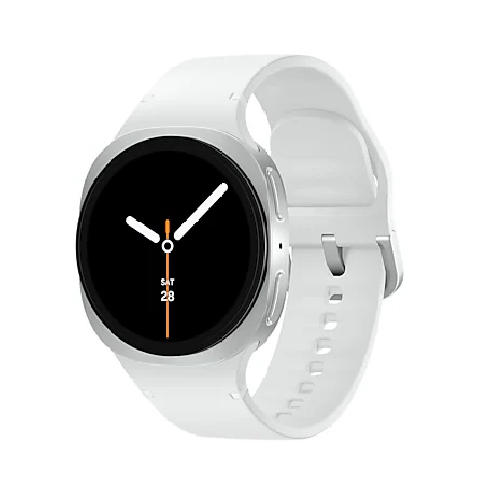 Samsung Galaxy Watch8 Bluetooth + 4G (44mm) - Silver(SM-L335FZSAXSA), 1.5', Super AMOLED, 1.6GHz, 2GB/32GB,Bluetooth v5.3, 435mAh, 2 Years Warranty