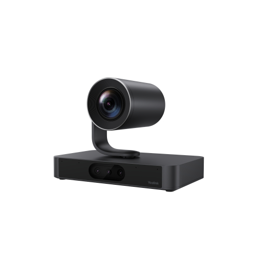 Yealink SmartVision 80 Four-Lens Camera, PTZ + 3 Lenses, 20x Optical Zoom, AI Tracking, IntelliFocus, Auto Framing, HDMI & USB, Wall/TV/Table Mount