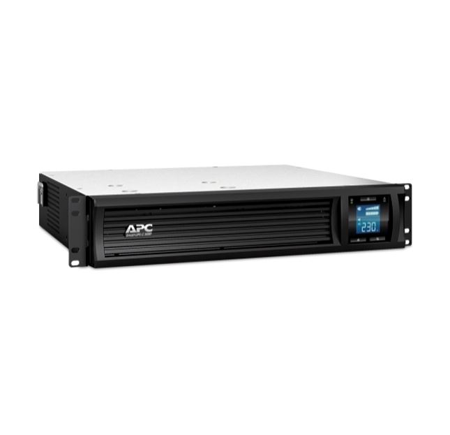 APC Smart-UPS C 3000VA/2100W Line Interactive UPS, 2U Rackmount, 230V/16A Input, 1x IEC C19 & 8x IEC C13 Outlets, Lead Acid Battery