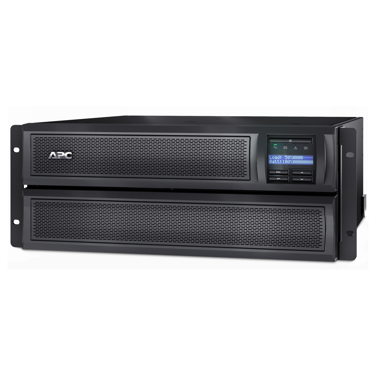 APC Smart-UPS X 3000VA/2700W Line Interactive UPS, 4U Rackmount, 230V/16A Input, 2x IEC C19 & 8x IEC C13 Outlets, Lead Acid Battery