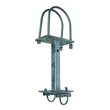 ZCG Stand-Off Pole Bracket, Galvanised Steel, 300mm Stand-Off, 150-170mm Pole, 30-50mm Ancillary