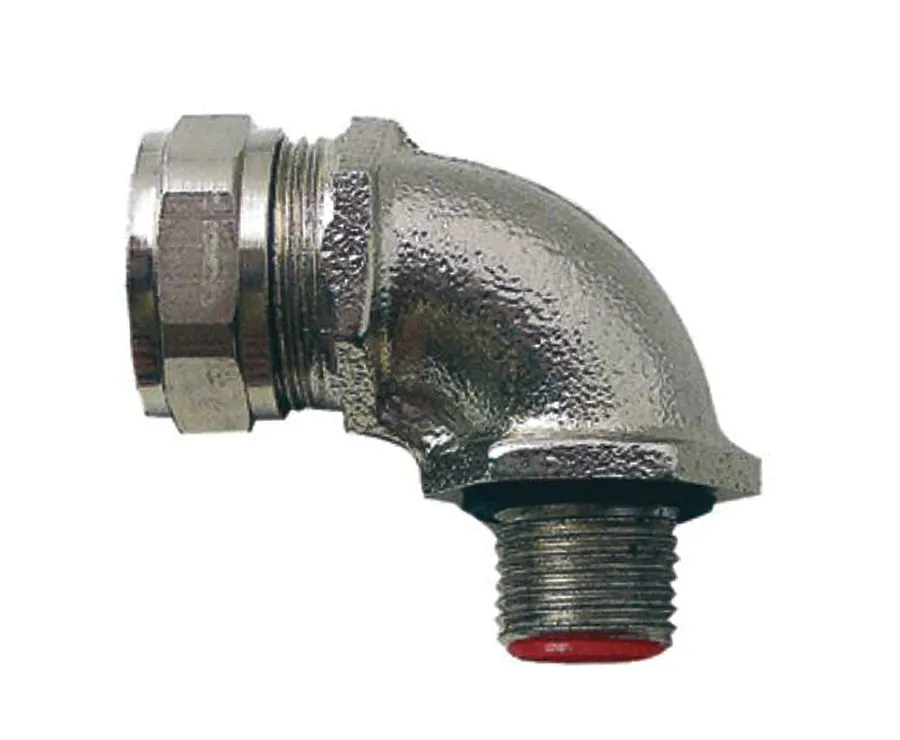 FITTING SPL 90DEG FXD EXT THREAD M20