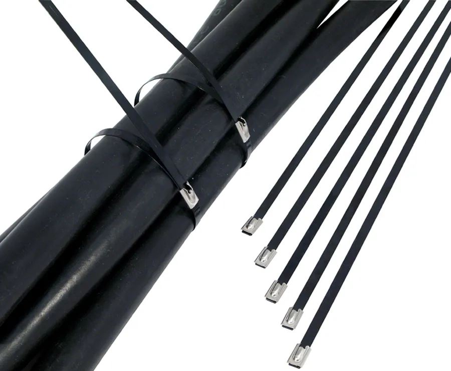 CABLE TIE SS316 PREMIUM COAT 360 X 4.6MM (pack of 100)