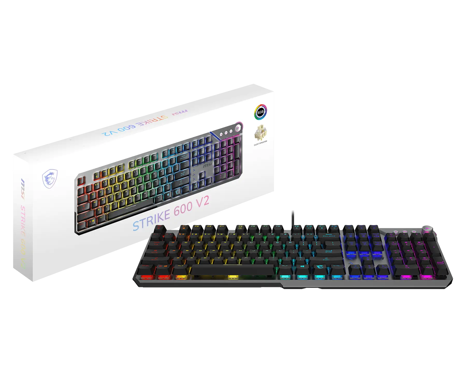 MSI STRIKE 600 V2 SILENT GAMING KEYBOARD