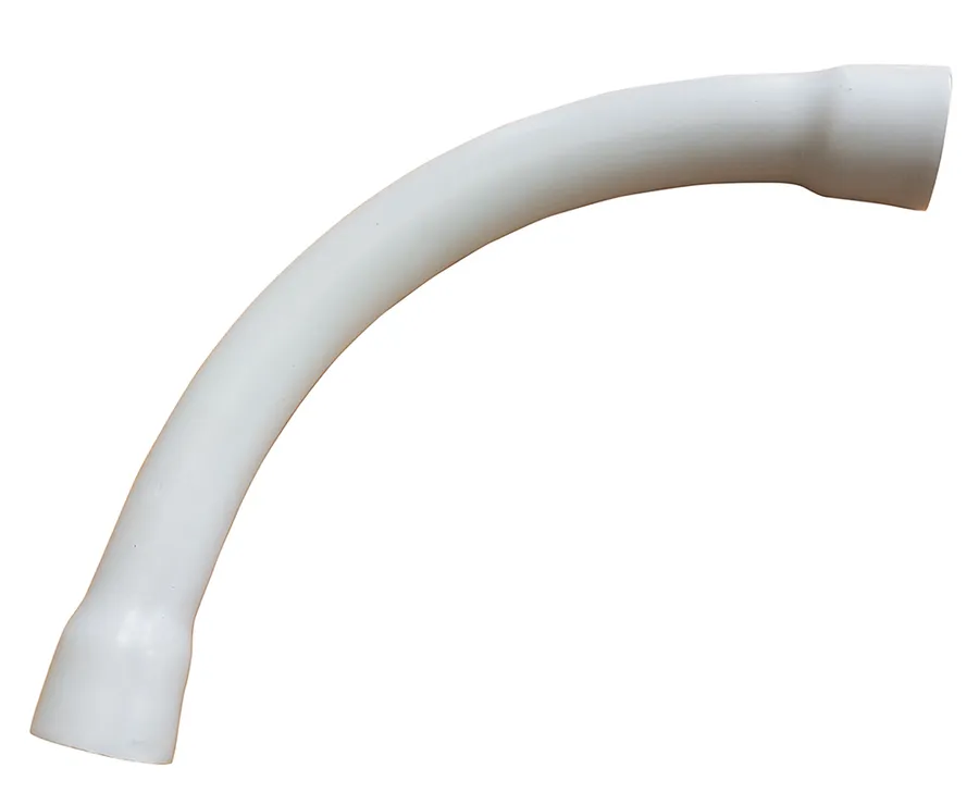FITTING SWEEP BEND 90DEG 20MM GREY (pack of 20)