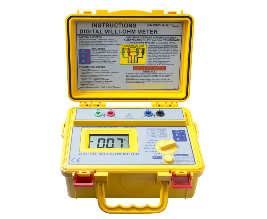 Milliohm Meter