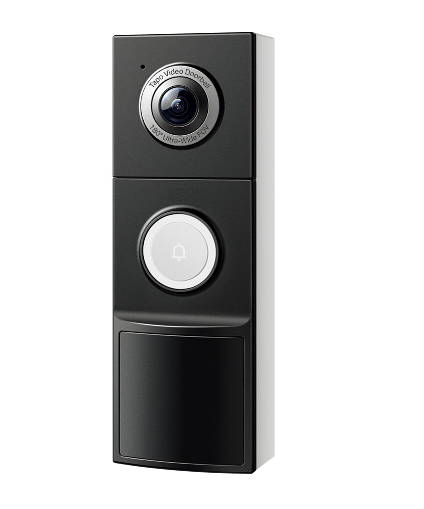 TP-Link TD25L Tapo Video Doorbell Camera, 210-Day Battery or Wired, 2K 5MP Clarity, 180° Ultra-Wide View