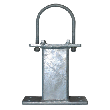 Heavy Duty Galvanised Wall/Building Antenna Side Mounting Post