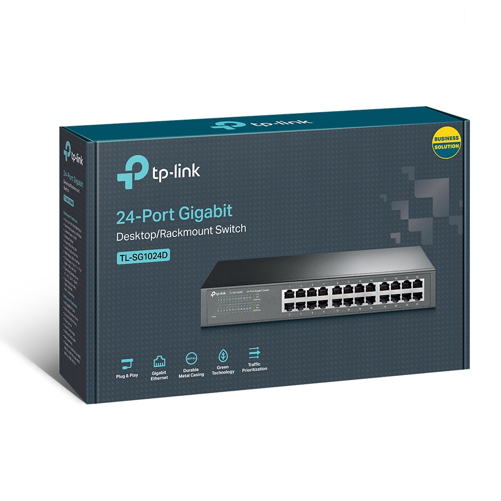 TPLINK 24 PORT GIGABIT DESKTOP/RACKMOUNT SWITCH