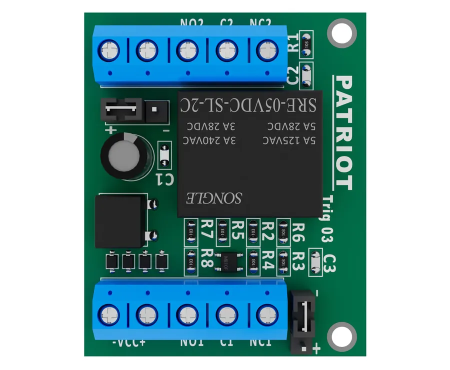 12-24VDC TRIGGERED RELAY