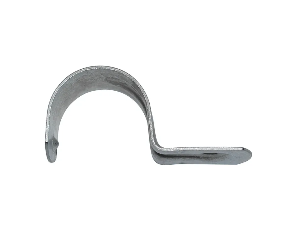 SADDLE HALF ZINC PLATED 6.5MM HOLE 40MM (pack of 50)