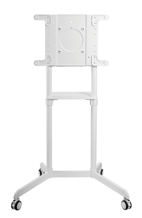 Brateck Rotating Mobile Stand for Interactive Display Fit 37'-70' Up to 70kg- VESA: 200x200,400x200,300x300,600x200,350x350,400x400,600x400 White（LS)