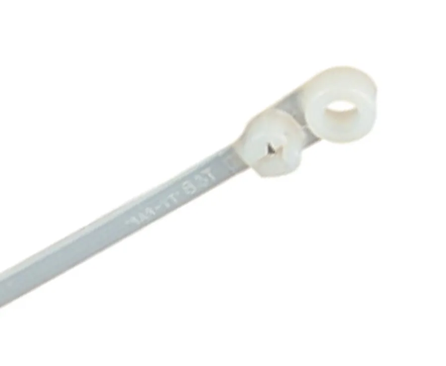 CABLE TIE TYRAP MOUNT HEAD 199X4.7MM NAT (pack of 1000)