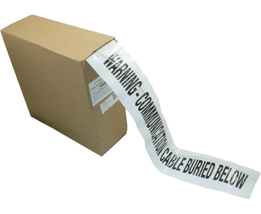 TAPE UG COMMS DETECTABLE 100MMX250M