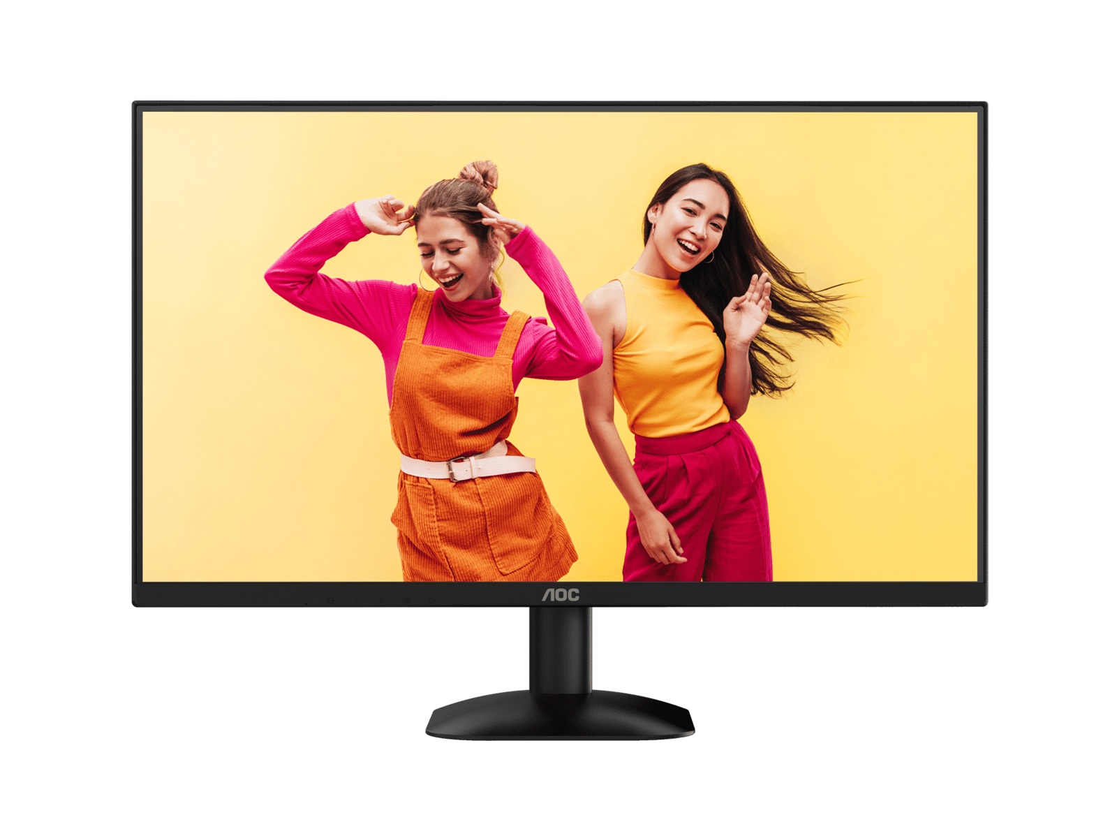 AOC 27' 4K Monitor U27B35: 27' IPS, 3840×2160 @ 60Hz, 4ms response, 300 cd/m² brightness, 125% sRGB, 1.07B colors, HDMI & DP inputs, tilt stand