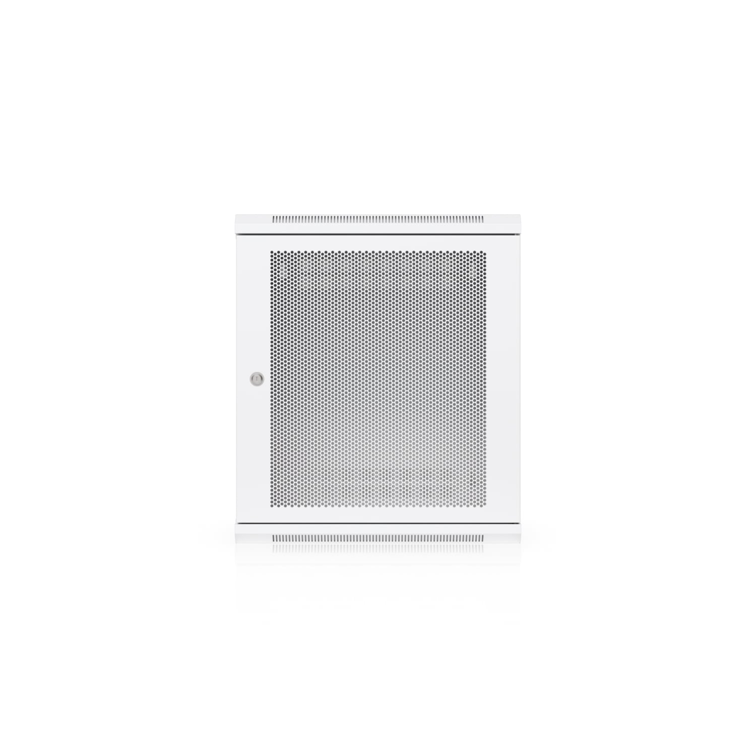 Ubiquiti 12U Rack Cabine** No Fan Included**t,Fully Assembled Wall-Mount Rack, Built-In Fans,Removable Panel,Space-Efficient Small-Scale Deployments