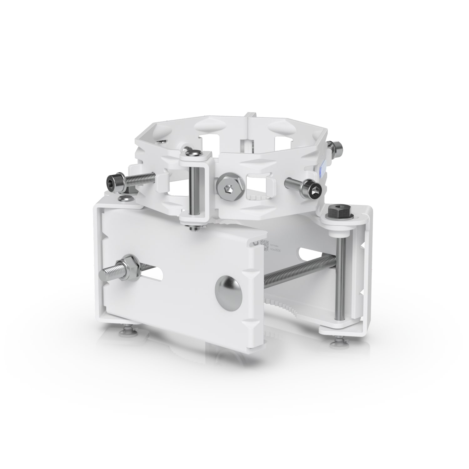 Ubiquiti Wave AP Micro Mount， Corrosion-resistant Pole Mount, Supports Up to Four Wave AP Micros, Full 360° Broadcasting