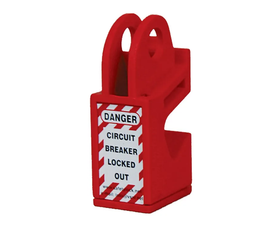 CB LOCKOUT MED RED