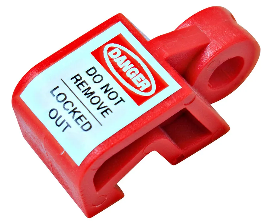 CB LOCKOUT MINI UNI RED