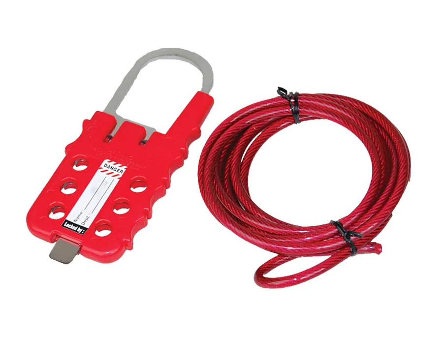 CABLE LOCKOUT 2M STEEL CABLE