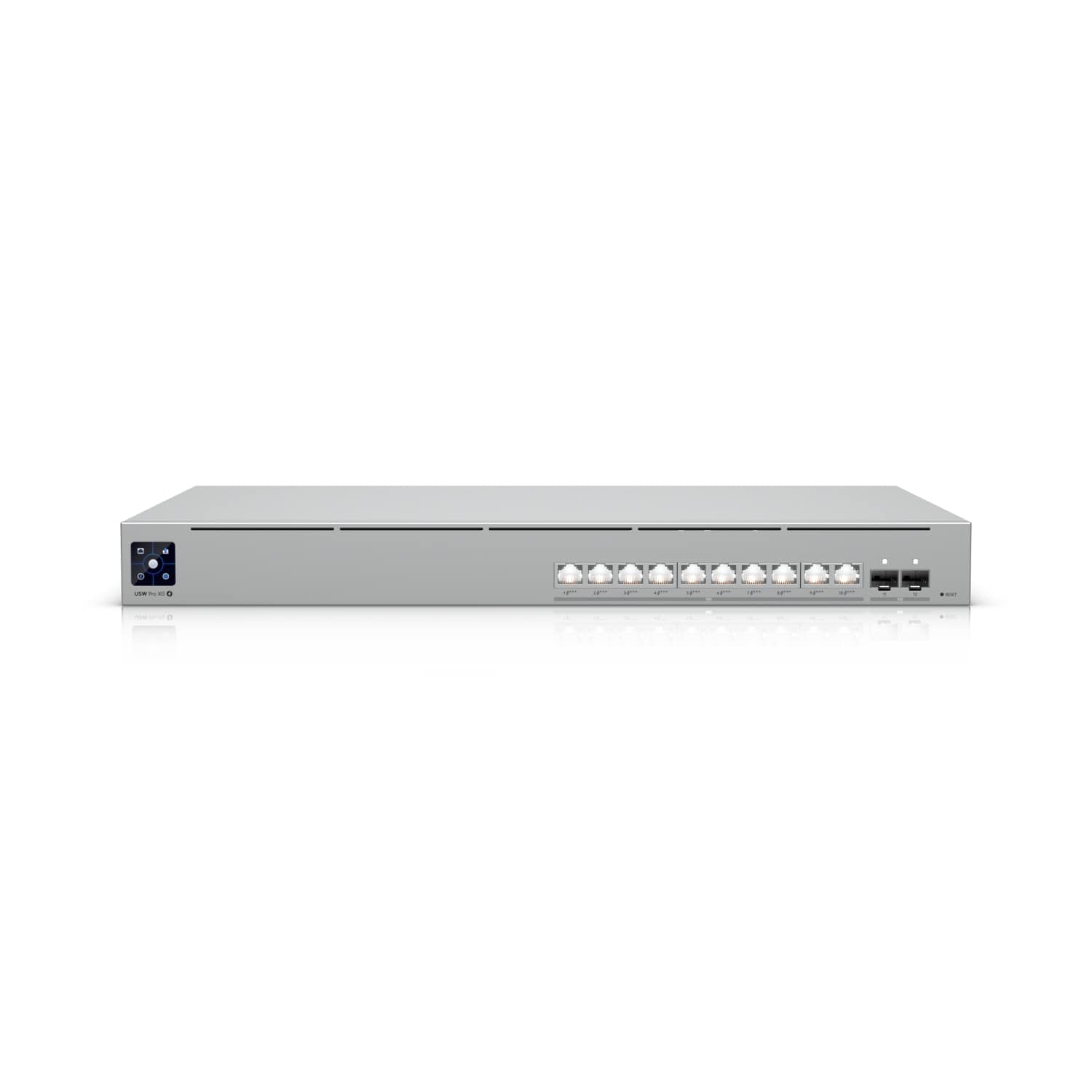 Ubiquiti Pro XG 10 PoE, 1U,Professional-grade 10-port, Layer 3 Etherlighting PoE+++ Switch,(10) 10 GbE and (2) 10G SFP+ Ports