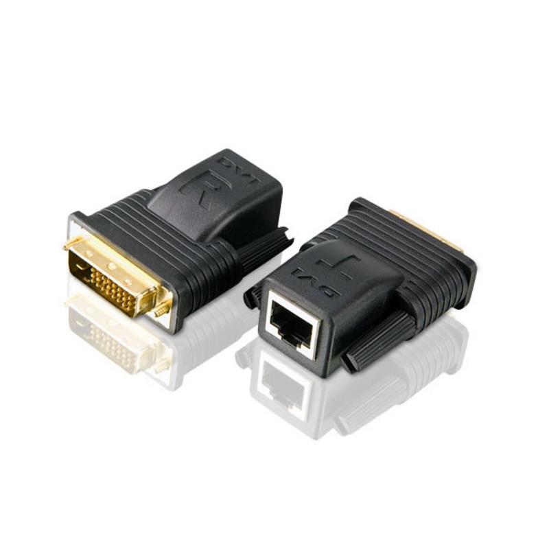 Aten Video Extender DVI via Cat 5, Up to 1080P@15m & 1080i@20m, Non-Powered, Supports Hot-Plugging