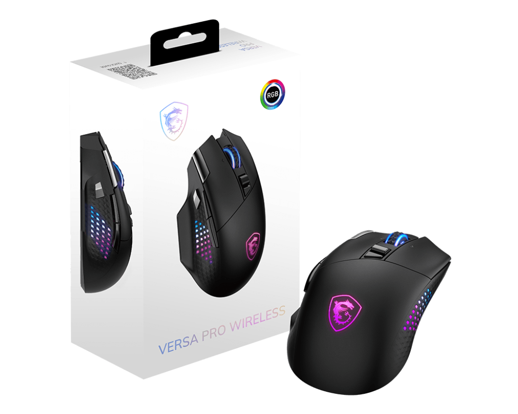 MSI VERSA PRO WIRELESS GAMING MOUSE