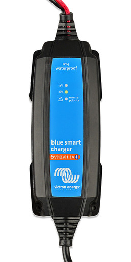 Victron Blue Smart IP65s Battery Charger 6V/12V-1.1A 230V AU/NZ