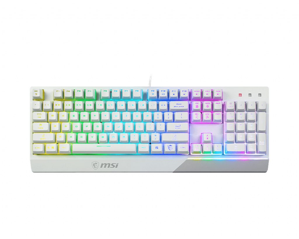 MSI VIGOR GK30 US WHITE GAMING KEYBOARD