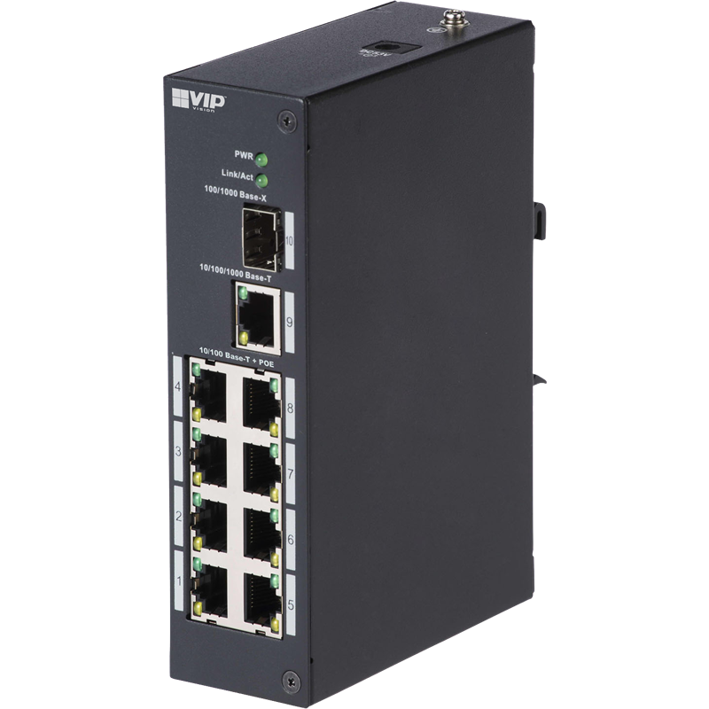 8-port Unmanaged Fast PoE Ethernet Switch