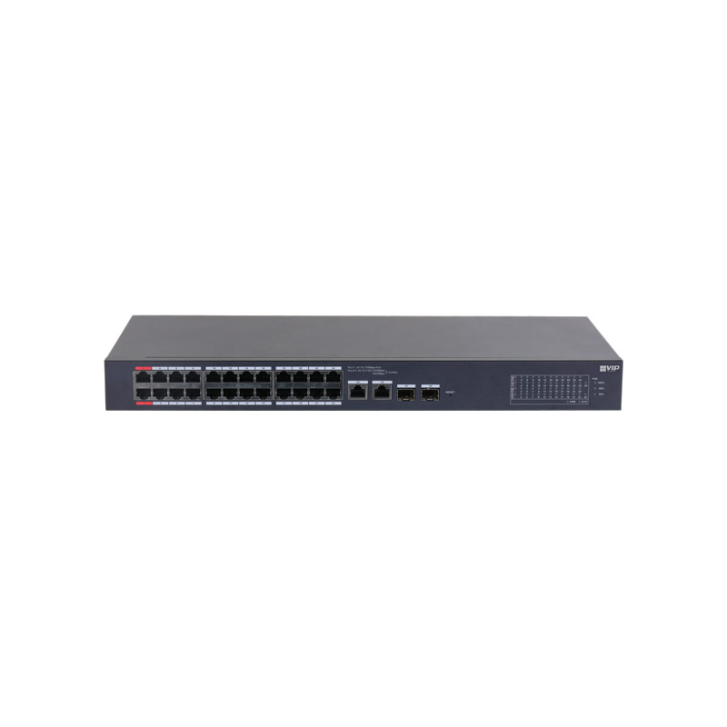 VIP Vision 24-port Fast Hi-PoE Ethernet Switch