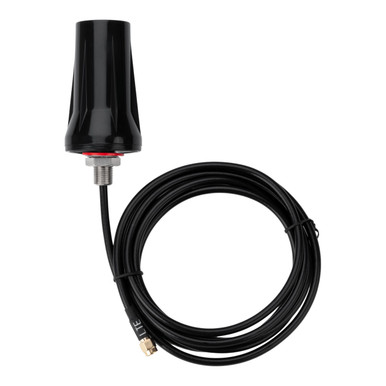 Powertec 4G Wideband Stud Antenna, 700 to 2700 MHz, SMA Male