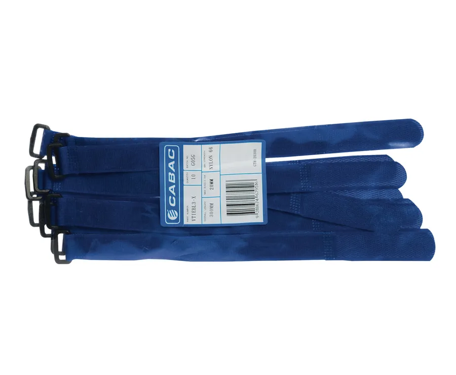 PRO Cable Tie 20 X 300MM BLUE 10PK