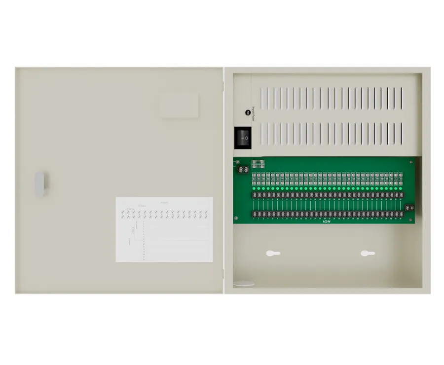 WALL MOUNT 24V AC 16A POWER SUPPLY