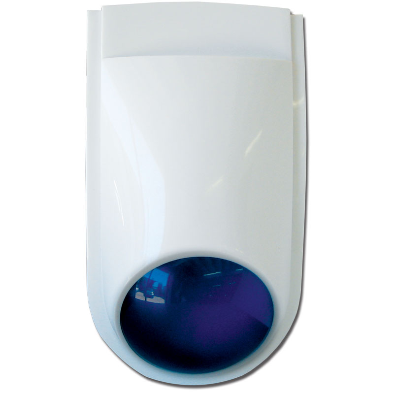Compact External Siren With Strobe