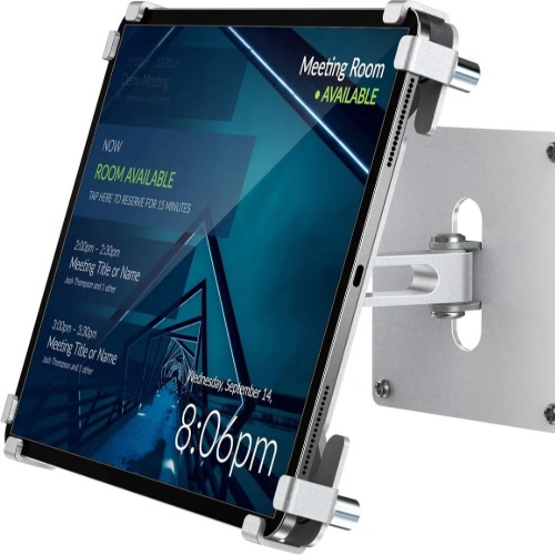 USP Universal Anti-Theft iPad & Tablet Wall Mount - Black, 360° Rotation, Firts 9.7' to 13',Perfect for iPad & Galaxy Tab, 5 Years Warranty