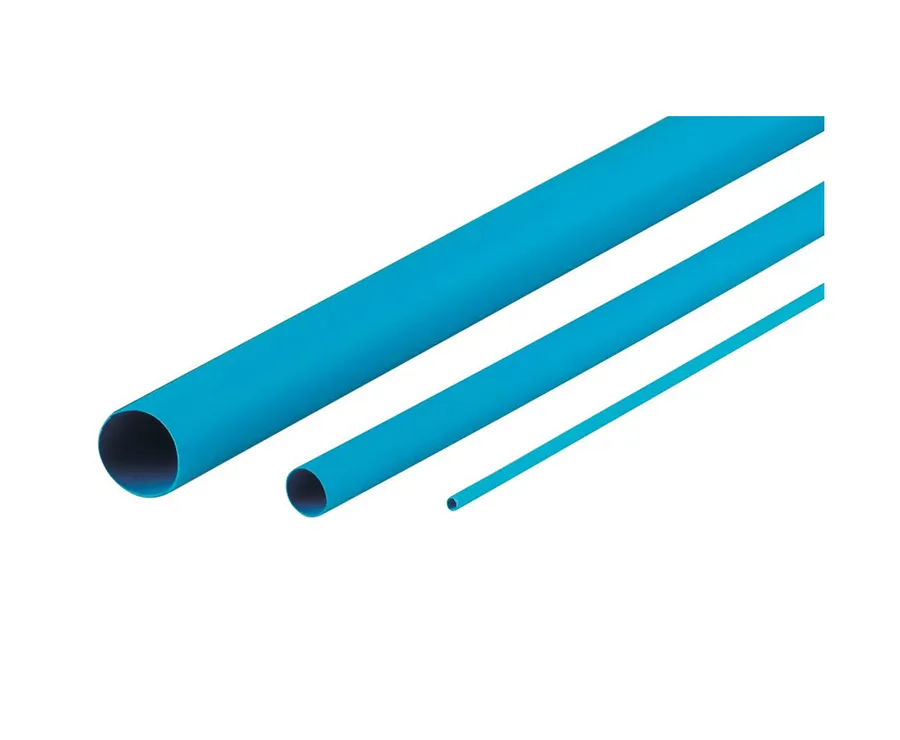 HEATSHRINK THIN WALL 38MM BLUE 1.2M