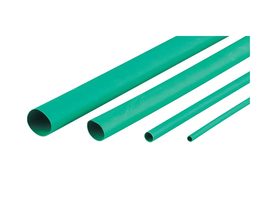 HEATSHRINK THIN WALL 4.8MM GREEN 1.2M