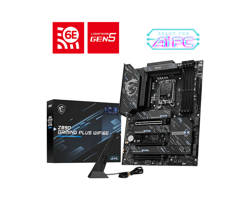 MSI MAG Z890 GAMING PLUS WIFI6E MOTHERBOARD