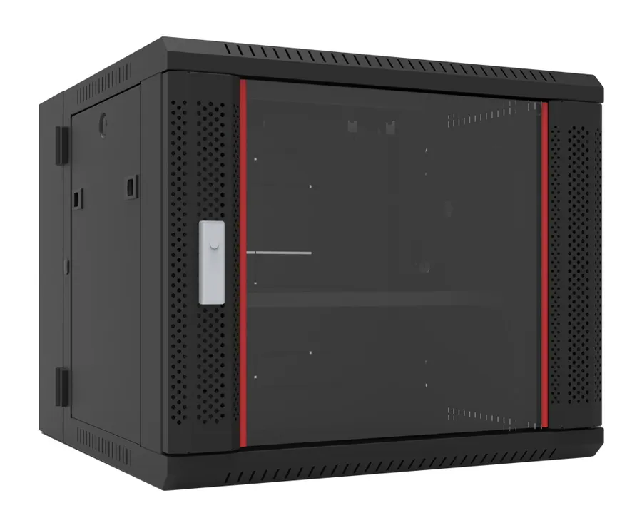 9RU DOUBLE SECTION WALL MOUNT RACK