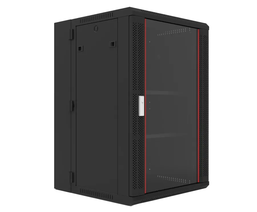 18RU DOUBLE SECTION WALL MOUNT RACK