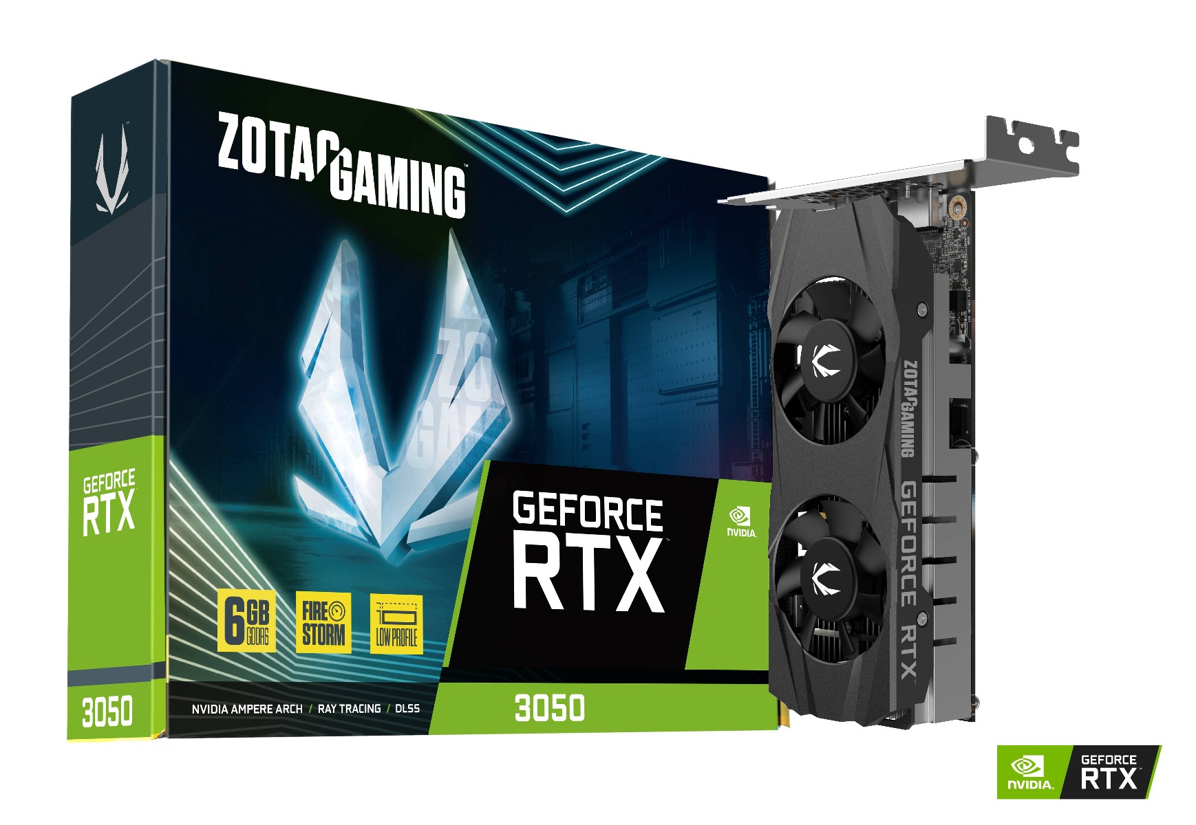6GB ZOTAC RTX 3050 GPU